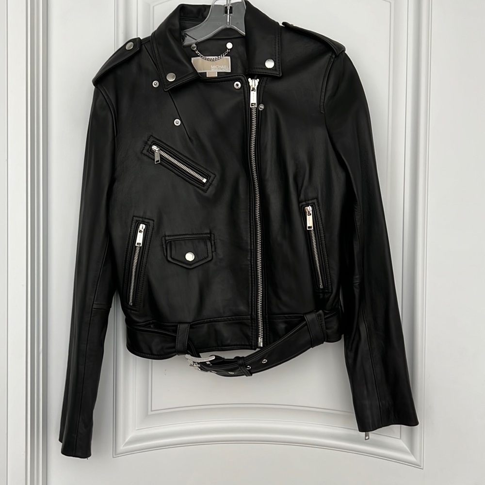 Leather jacket